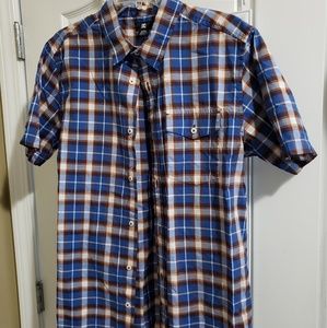 DC Men's S/S Button Up Shirt